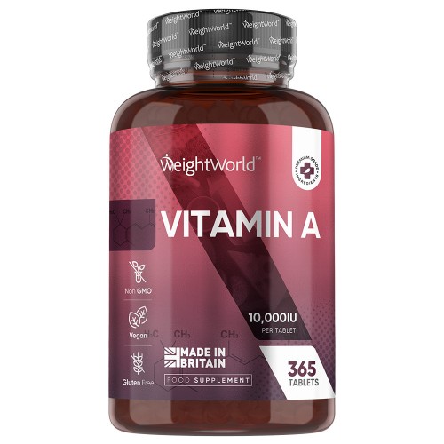 Humanistisch Schurk vitamine Vitamine A | 10.000 IE en 365 capsules | WeightWorld