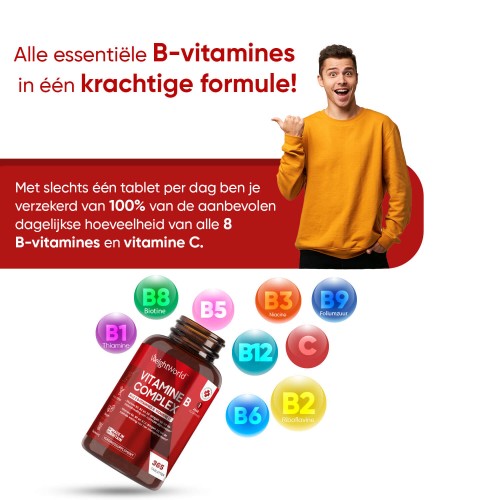 Vitamine B Complex | Immuunsysteem & Energie | WeightWorld