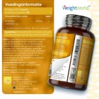 Ingrediëntenlijst van de bromelaïne capsules