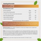 De ingrediëntenlijst van WeightWorld Sunglow tabletten