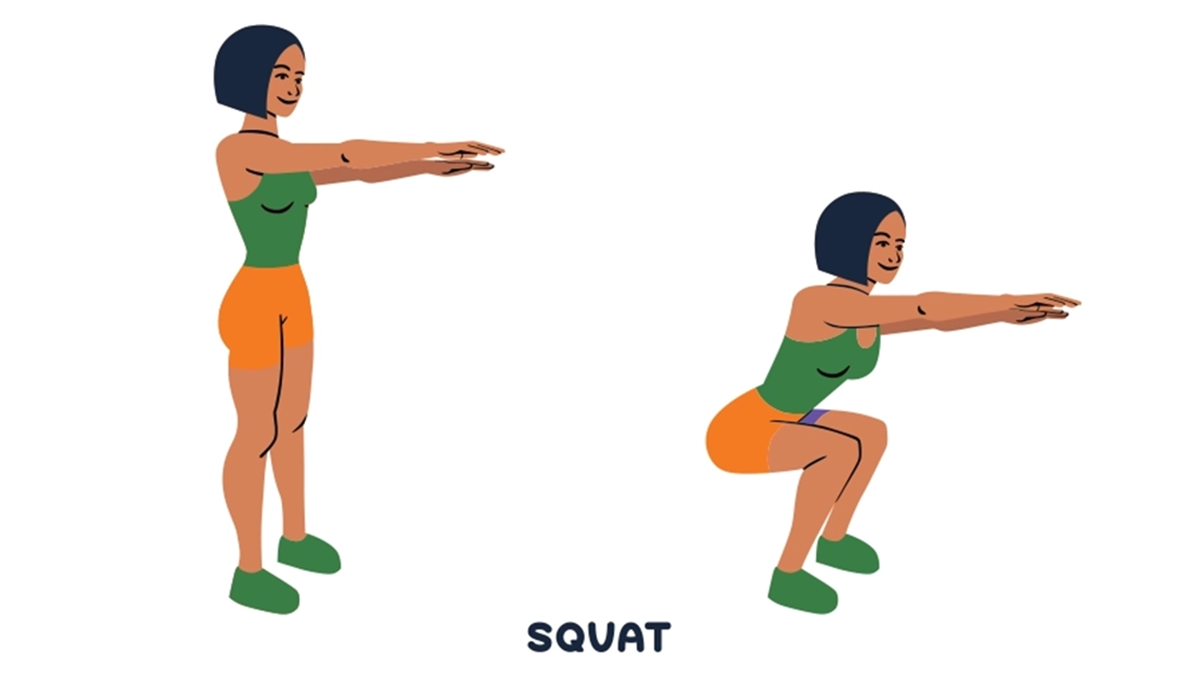 Squats voor gewichtsverlies